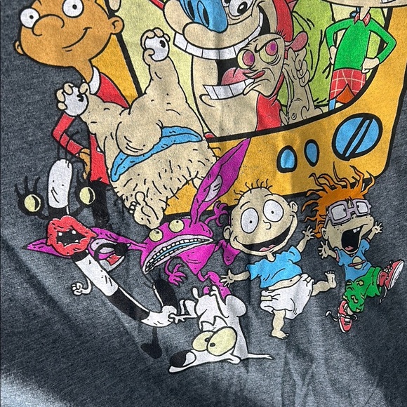 Nickelodeon Charcoal Graphic Tee - Picture 12 of 13